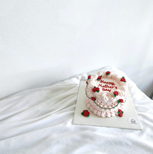 M'Day Everlasting Mini Bouquet x SimplyBakez Cake
